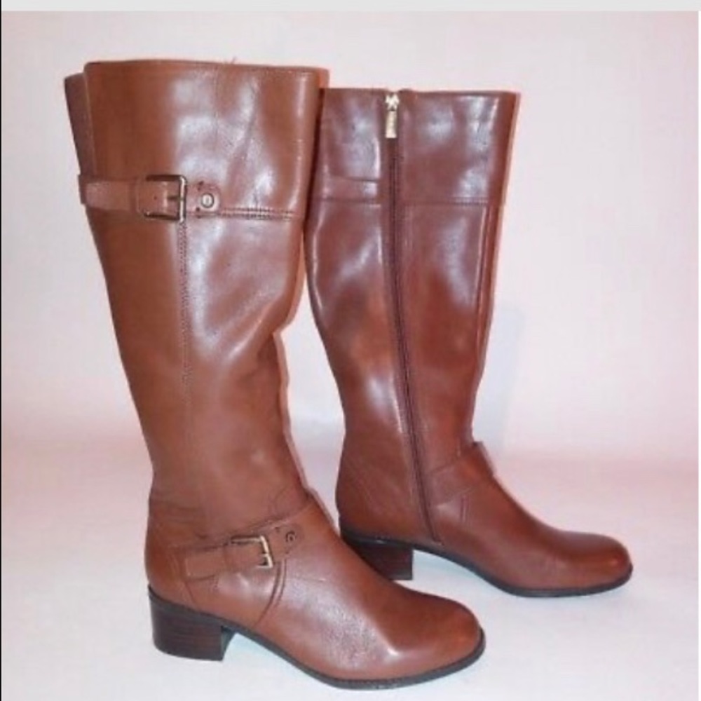 Bandolino Brown Leather Boots size 9 1/2